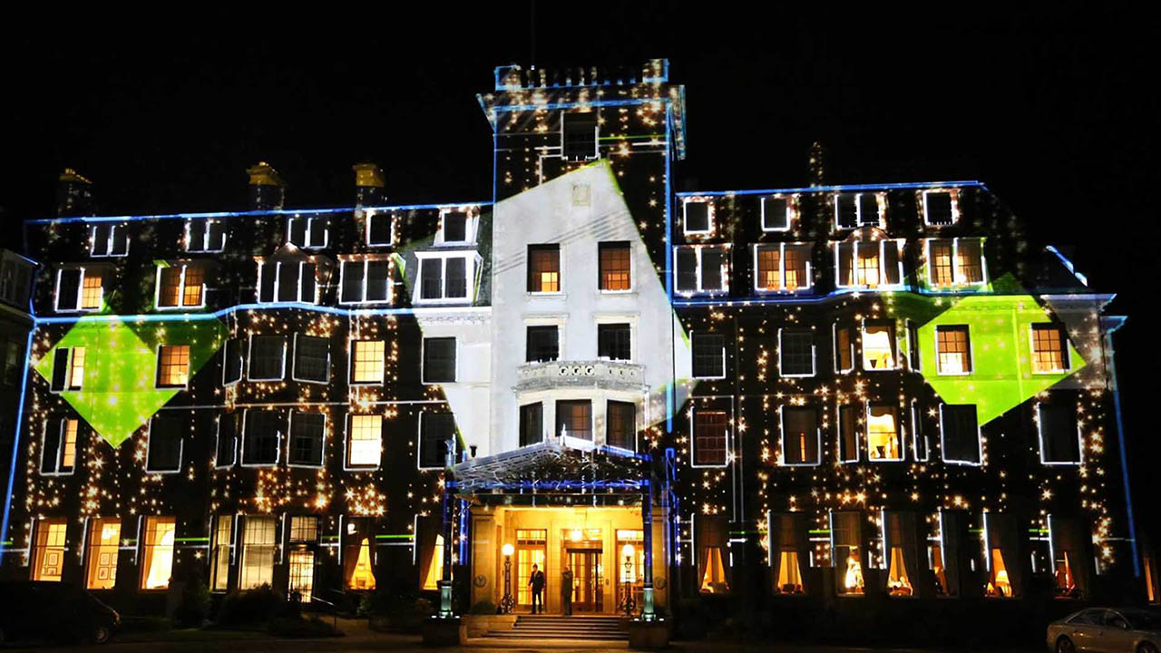 Gleneagles BUPA Projection Mapping