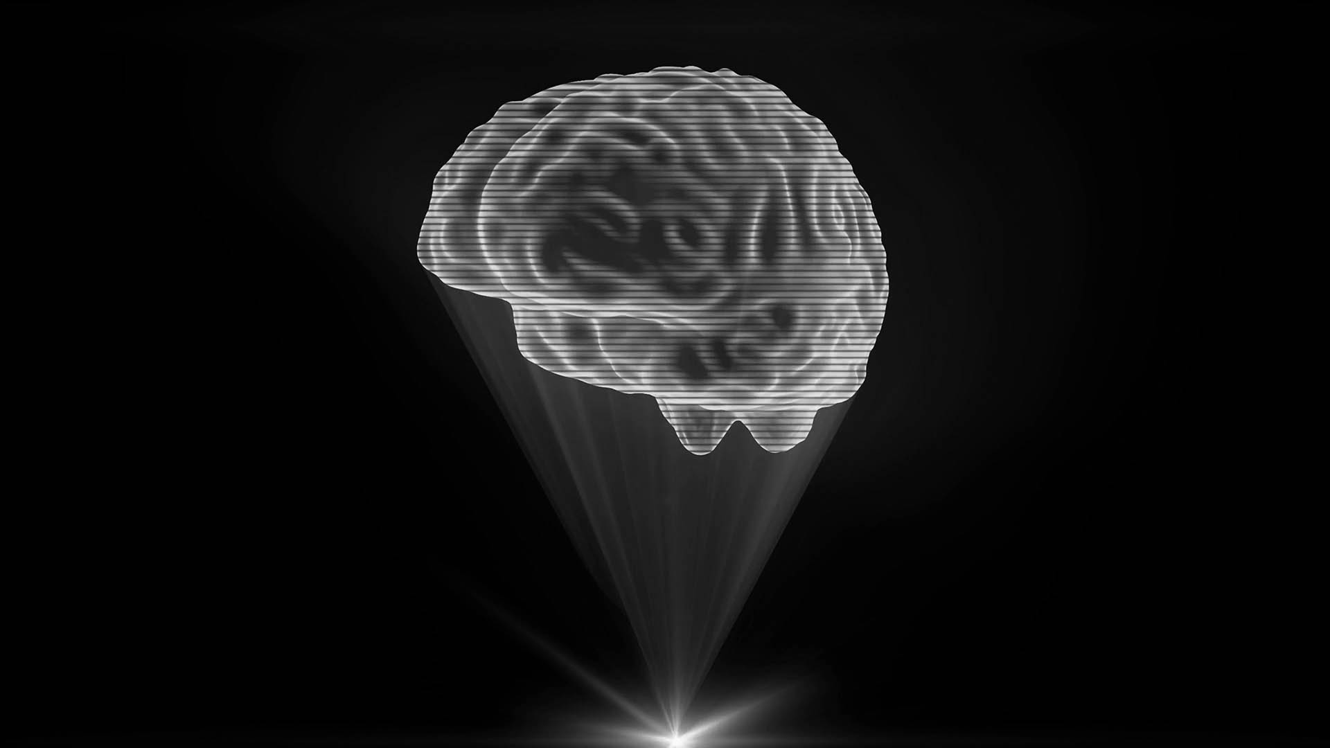 Brain Holographic Projection Test